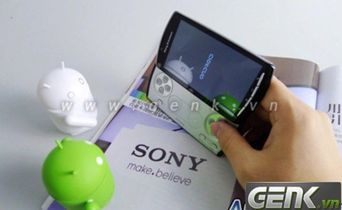 Thử tài chơi game của PlayStation Phone