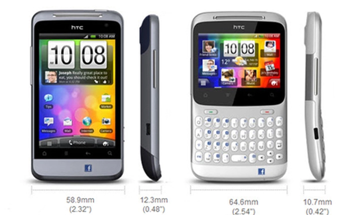 Cảm nhận HTC Salsa và Chacha: "Tưng bừng" cùng Facebook