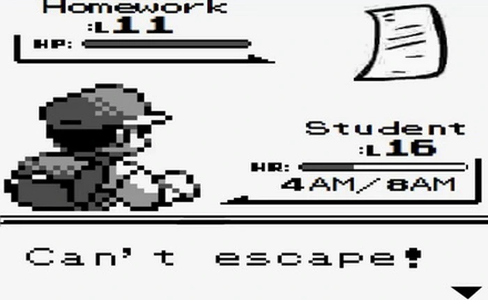 Khi làm bài tập về nhà  là một cuộc chiến