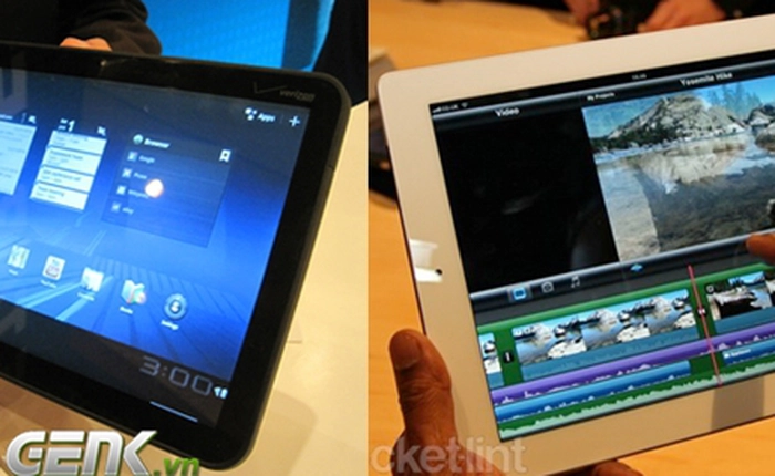 Nên mua iPad 2 hay Motorola Xoom?