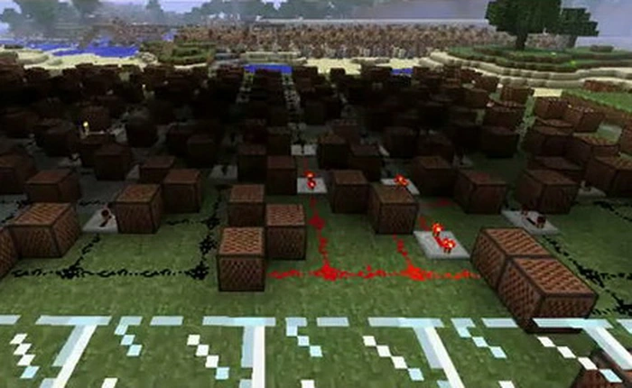 Chơi nhạc bằng... game xây nhà