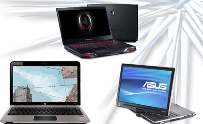 Siêu laptop chơi game Alienware M18x có giá cao nhất 130 triệu đồng, hàng loạt tablet mới ra mắt