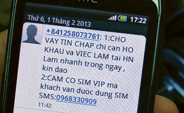 Tin nhắn rác quấy rối người dùng, nhà mạng dường như bất lực