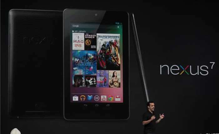 Google Nexus 7: Chip Tegra 3 lõi tứ 1,3GHz, chip đồ hoạ 12 lõi, màn hình 7 inch, Android JellyBean 4.1, gía từ 4 triệu đồng