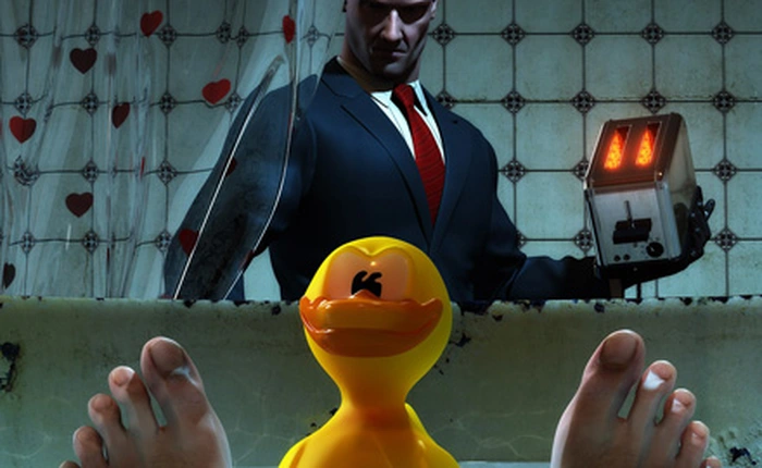  Cánh cửa, bồn tắm đều có thể là vũ khí trong Hitman mới