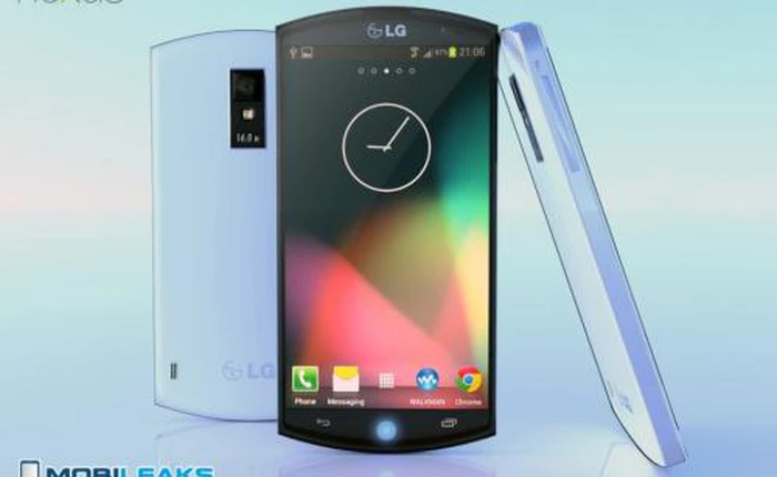 Nexus 5 lộ thiết kế cực ấn tượng