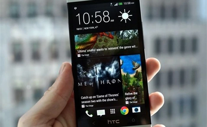 HTC One sắp cập nhật Android 4.2.2 