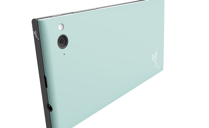 Hình ảnh về smartphone chạy hệ điều hành Sailfish đầu tiên