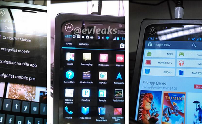 Xuất hiện smartphone bí ẩn của Motorola, có thể là Mototola X?