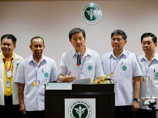 Đội b&oacute;ng mắc kẹt quay video cảm ơn lực lượng cứu hộ - Ảnh 2.