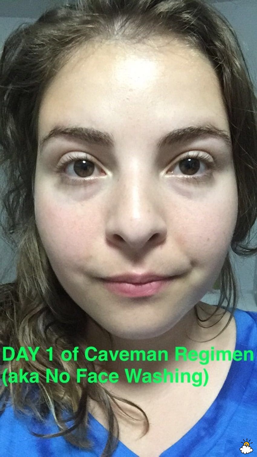 Suốt một tuần liền không rửa mặt với nước, cô nàng này đã rút ra kết luận đáng tham khảo - Ảnh 2. Suốt một tuần liền không rửa mặt với nước, cô nàng này đã rút ra kết luận đáng tham khảo - Ảnh 2.