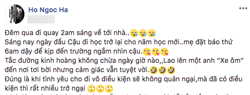 Phạm Quỳnh Anh v&agrave; loạt sao Việt n&ocirc; nức đưa con cưng đến trường ng&agrave;y đầu năm học mới - Ảnh 5.