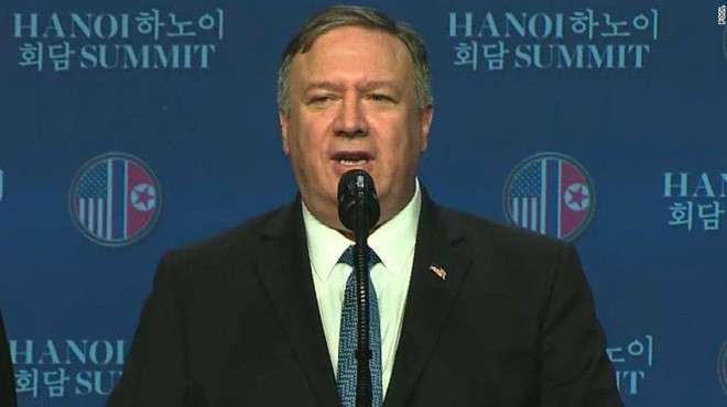 Tổng thống Donald Trump l&ecirc;n chuy&ecirc;n cơ về nước sau khi kh&ocirc;ng đạt được thỏa thuận n&agrave;o tại thượng đỉnh Mỹ - Triều - Ảnh 8.