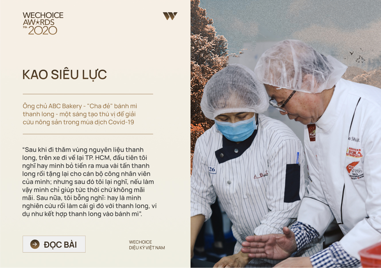 20 đề cử nh&acirc;n vật truyền cảm hứng của WeChoice Awards 2020: Những c&acirc;u chuyện tạo n&ecirc;n Diệu kỳ Việt Nam - Ảnh 5.