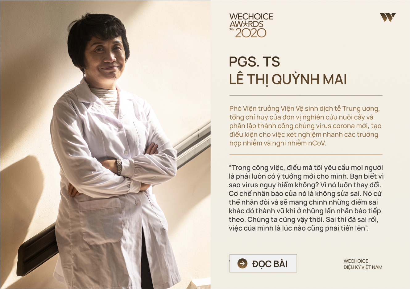 20 đề cử nh&acirc;n vật truyền cảm hứng của WeChoice Awards 2020: Những c&acirc;u chuyện tạo n&ecirc;n Diệu kỳ Việt Nam - Ảnh 7.