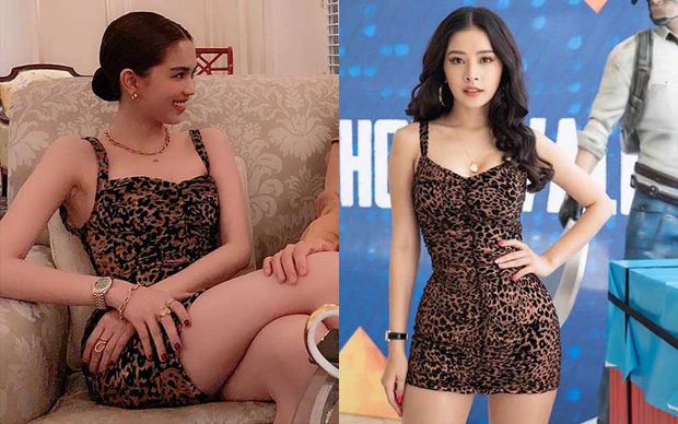 Ngọc Trinh l&agrave;m chị sinh đ&ocirc;i Chi Pu từ bao giờ m&agrave; đến c&aacute;ch l&ecirc;n đồ lẫn tạo d&aacute;ng đều giống nhau thế nhỉ? - Ảnh 5.