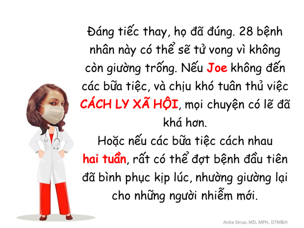 Chia sẻ của vị b&aacute;c sĩ người Mỹ về tầm quan trọng của c&aacute;ch ly x&atilde; hội trong m&ugrave;a dịch Covid-19: D&ugrave; việc c&aacute;ch ly c&oacute; ch&aacute;n đến mấy th&igrave; ch&aacute;n c&ograve;n hơn chết - Ảnh 13.