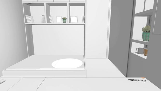 Ngắm ảnh ph&ograve;ng bệnh chật chội lột x&aacute;c ngoạn mục: 2 người kh&aacute;c giới sinh hoạt thoải m&aacute;i, k&ecirc; 2 giường vẫn đủ lối đi - Ảnh 8.