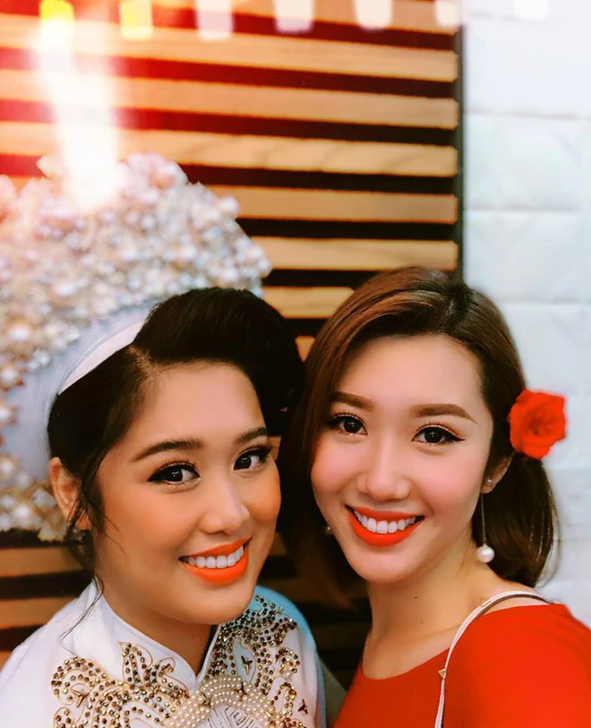 Th&uacute;y Ng&acirc;n Gạo nếp gạo tẻ đến chung vui trong đ&aacute;m cưới của con g&aacute;i nghệ sĩ Hồng V&acirc;n - Ảnh 2.